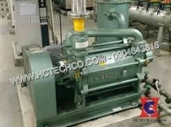 Bơm chân không vòng nước 2 cấp Shinko Seiki SW - 600 cũ