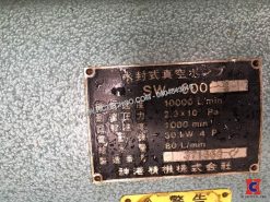 Bơm chân không vòng nước 2 cấp Shinko Seiki SW - 600 cũ