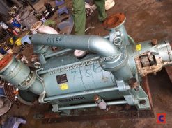 Bơm chân không vòng nước 2 cấp Shinko Seiki SW - 600 cũ