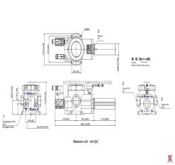 Sơ đồ bản vẽ bơm chân không khí nén VTCL 3122