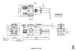 Bản vẽ kỹ thuật của bơm chân không khí nén VMECA VTCL 3032