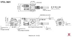 Sơ đồ bản vẽ bơm chân không khí nén VMECA VTCL 3021