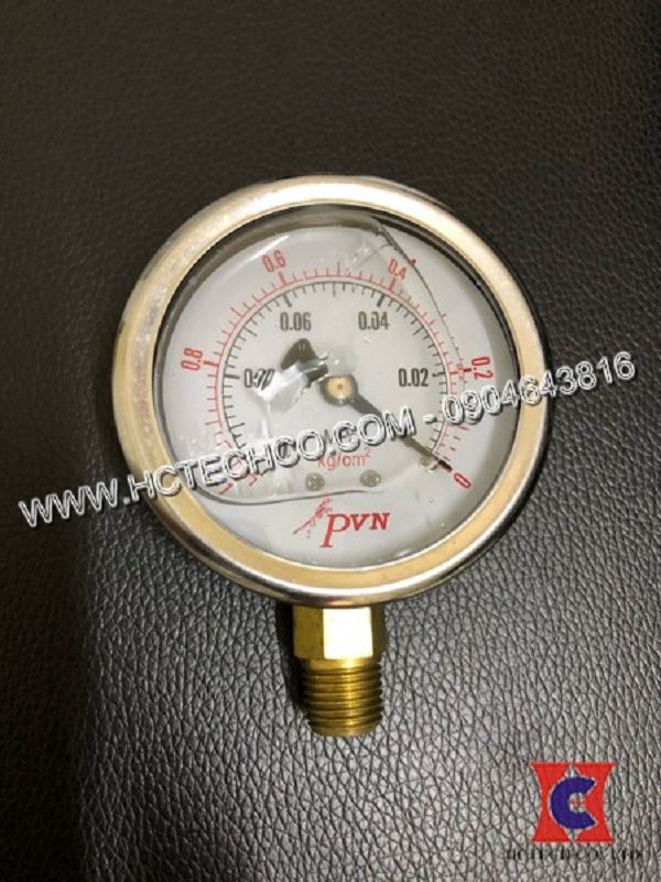 Đồng hồ đo áp suất chân không ngâm dầu