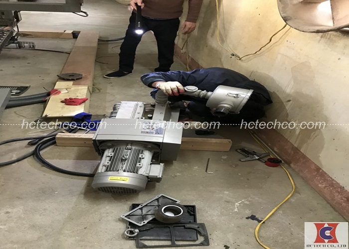 Dự án sửa chữa bơm hút chân không Becker cho nhà máy nội thất Việt Á – Hải Dương