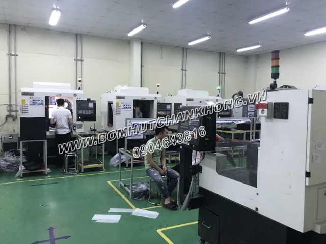 Lắp đặt hệ thống bơm hút chân không vòng dầu Busch 0250 cho nhà máy sản xuất linh kiện điện tử Daekyung