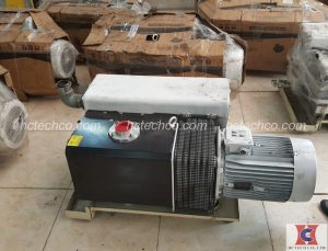 Bơm chân không vòng dầu 2 cấp