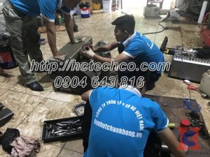Dự án sửa chữa bơm chân không vòng dầu Busch RA0305D cho nhà máy gạch Cotto Gốm Mỹ - Quảng Ninh