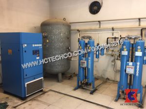Hệ thống bơm chân không tại bệnh viện