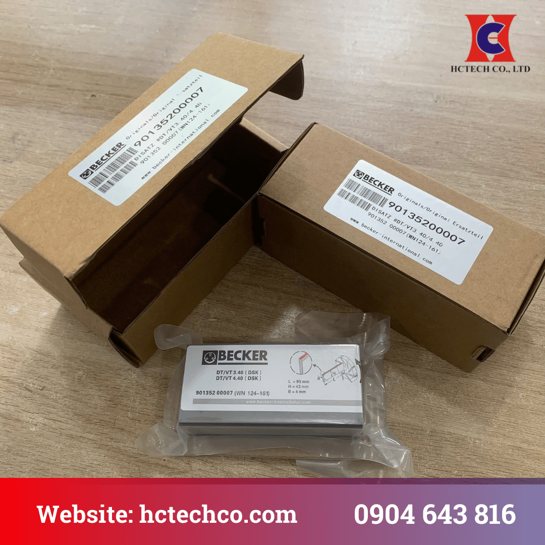 Cánh carbon bơm chân không Becker 90135200007 WN124-161