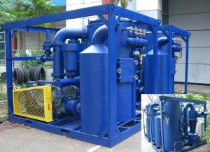 Ứng dụng bơm chân không thu hồi vật liệu hạt khô bằng chân không