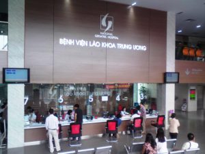 Bệnh viện Lão Khoa sử dụng bơm chân không vòng dầu Rietschle VC50
