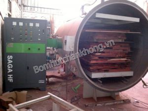 Ứng dụng sây chân không vacon trong sấy gỗ