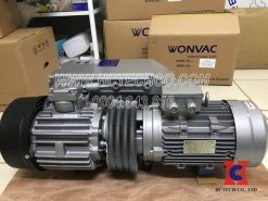 Bơm chân không Wonchang 0200F có cấu tạo nhỏ gọn, chắc chắn