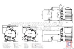 Cấu tạo máy bơm chân không Becker model O5.8