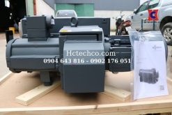 Hình ảnh mặt sau của bơm chân không Busch