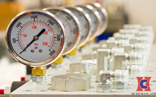 Đồng hồ đo áp suất được sử dụng cho nhiều hệ thống sản xuất