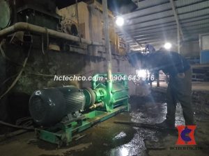 HCTECH bàn giao bơm chân không vòng nước cho khách hàng