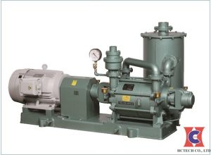 Bơm chân không vòng nước nhật bãi 5.5 kw shinko seiki