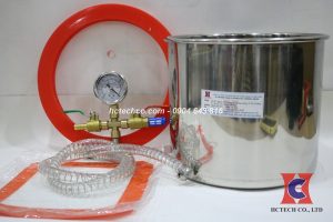 Bộ nồi hút chân không khử khí resin