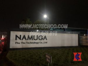 Sửa chữa bơm hút chân không WOVP cho nahf máy Namuga Phú Thọ
