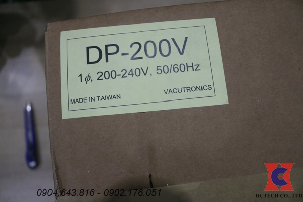 Bơm chân không DP-200V hãng Vacutronics