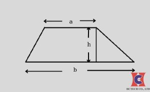 Công thức tính diện tích hình thang