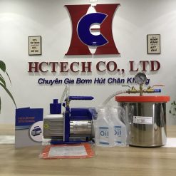 Bộ nồi hút chân không khử bọt khí silicon 8 lít