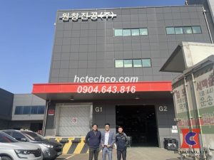 Đại diện HCTECH thăm và làm việc tại Wonchang Hàn Quốc