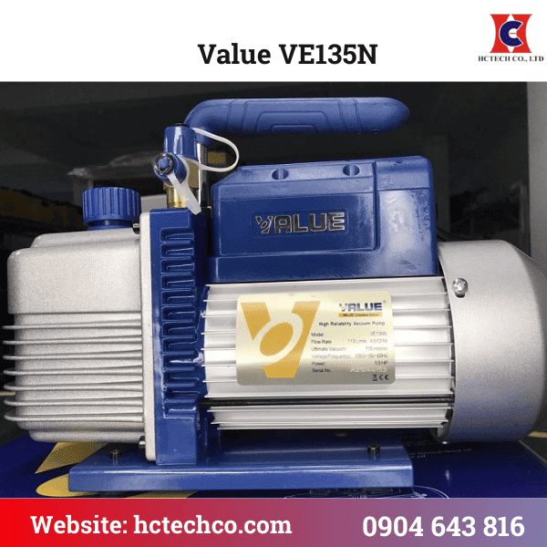 Máy Bơm Chân Không Value VE135N (4.0CFM)