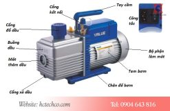 Cấu tạo bơm chân không Value VE280N