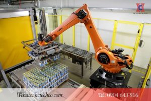 Hình ảnh cánh tay robot khí nén