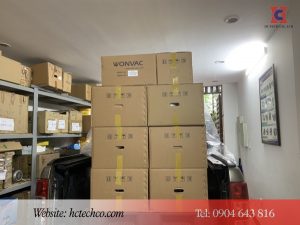 Hình ảnh lô hàng bơm chân không Wonchang mới