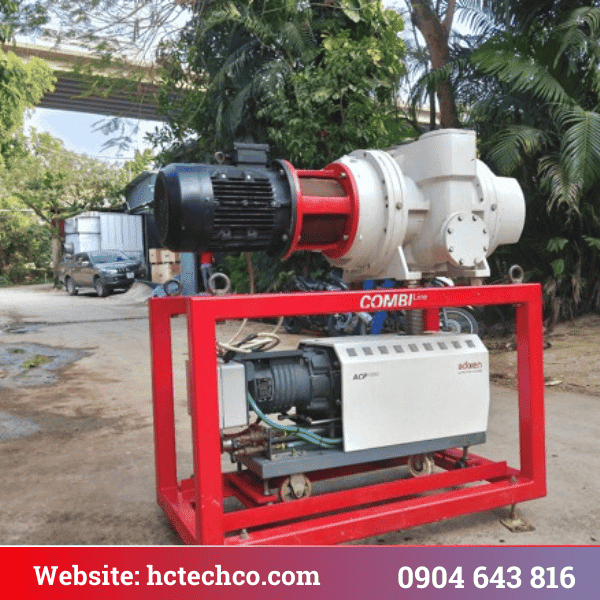 Bơm Hút Chân Không Trục Vít Khô Cũ Pfeiffer Adixen ACG 120G