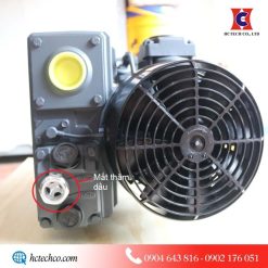 Vị trí của mắt thăm dầu bơm chân không