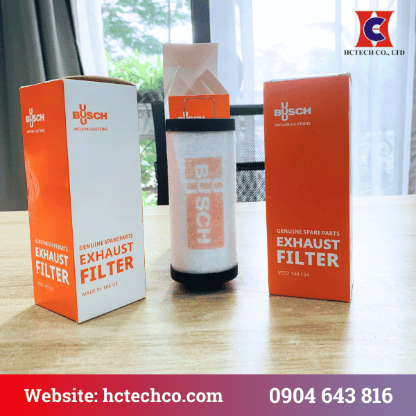 Lọc Tách Dầu Chân không Busch 0532 140 154