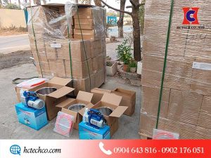 Nhập kho bộ nồi hút chân không khử bọt khí số lượng lớn