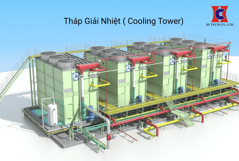 Tháp giải nhiệt là gì, hoạt động như thế nào?