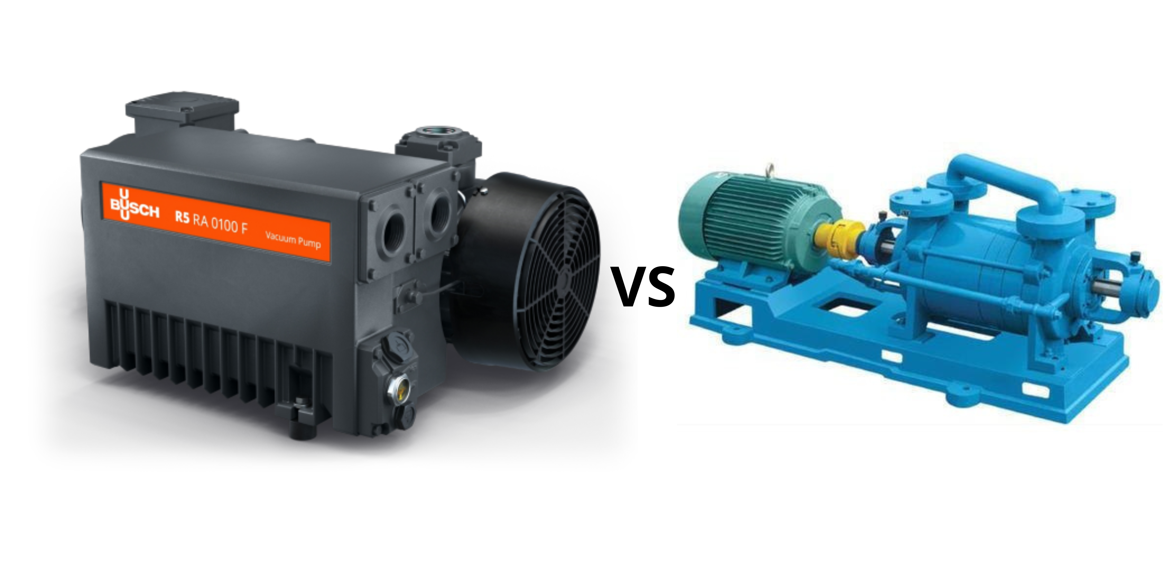 Sự khác nhau giữa bơm hút chân không vòng nước và vòng dầu