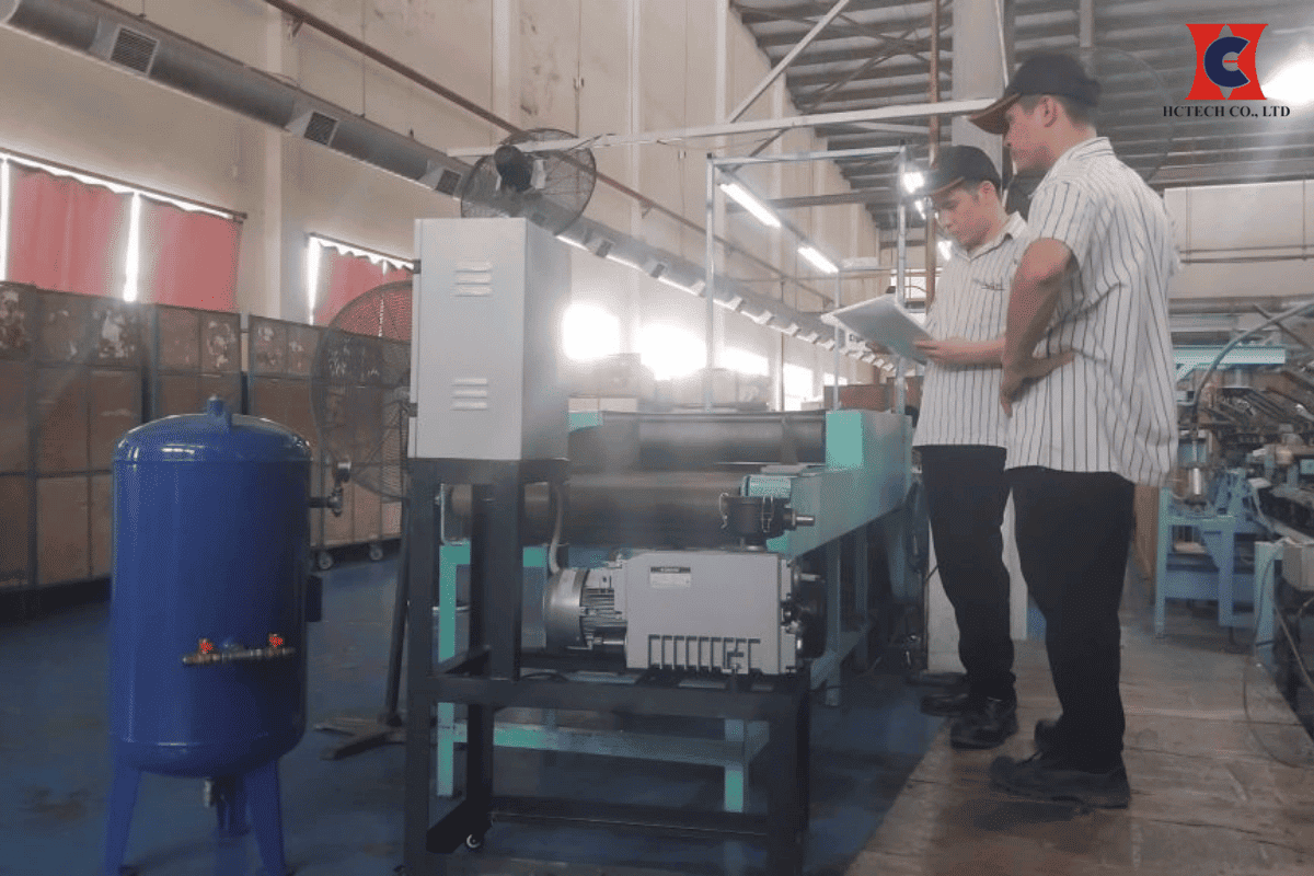 Bàn giao và lắp đặt hệ thống bơm hút chân không cho công ty GSK Việt Nam