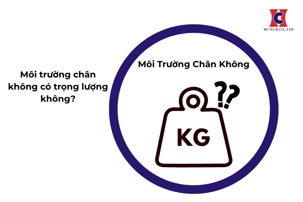 Môi trường chân không có trọng lượng không