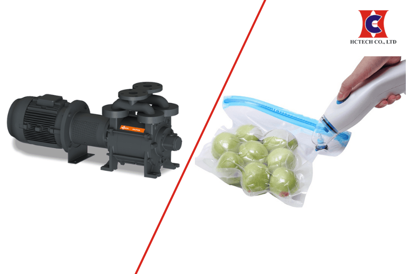 5 Điểm khác biệt giữa bơm hút chân không công nghiệp và bơm hút chân không mini, cầm tay