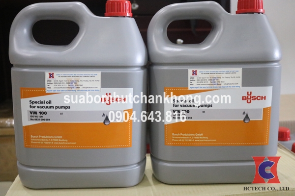 Dầu Chân Không Busch VM100 Thùng 20L Chính Hãng