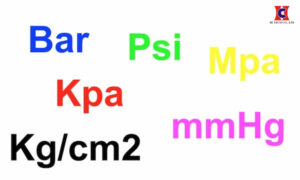 Các đơn vị đo áp suất được sử dụng phổ biến hiện nay
